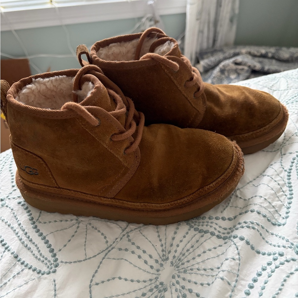 UGG Kids Brown Suede Boots
